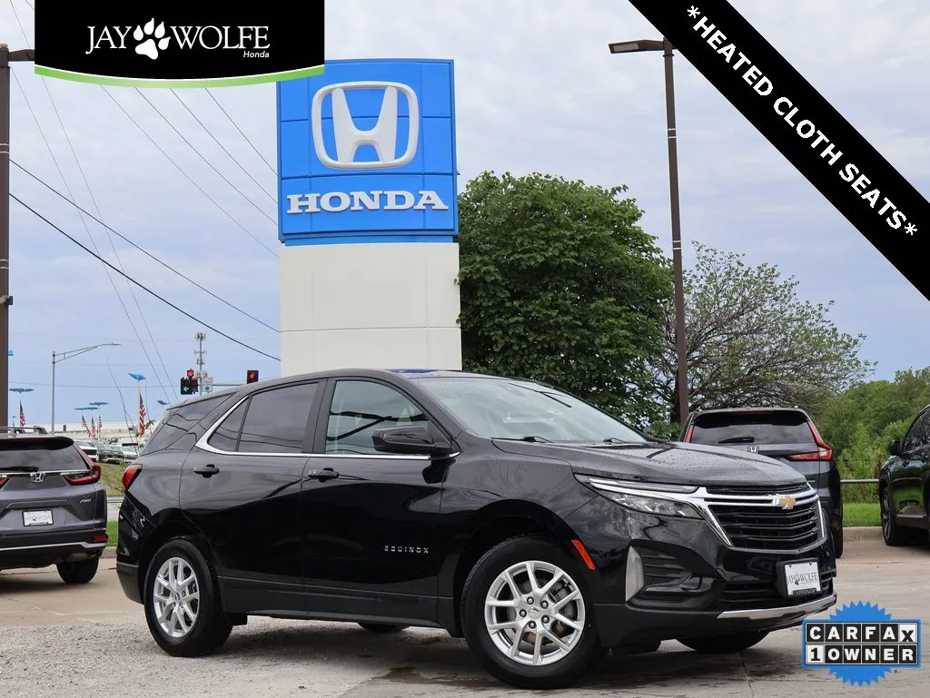 Used 2022 Chevrolet Equinox LT with VIN 3GNAXKEV4NL254358 for sale in Kansas City