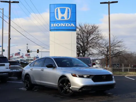 Silver 2025 Honda Accord Hybrid Sport-L for sale in Kansas City, MO
