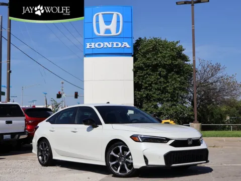 White 2026 Honda Civic Sedan Hybrid Sport Touring for sale in Kansas City, MO