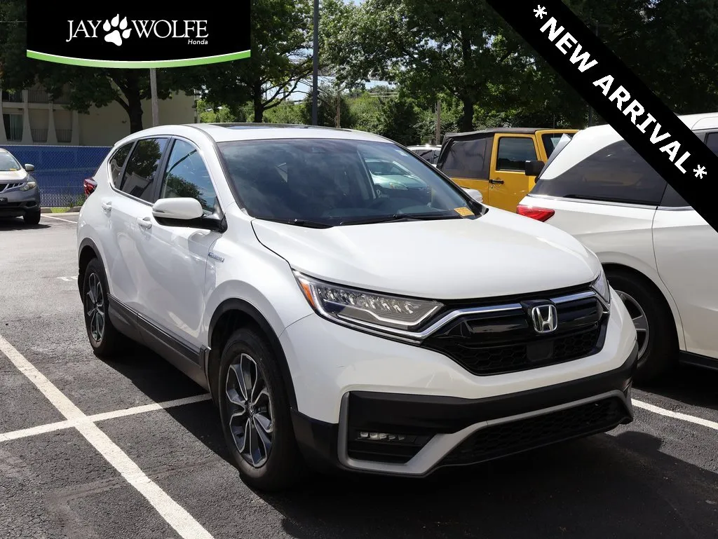 White 2022 Honda CR-V Hybrid EX for sale in Kansas City, MO