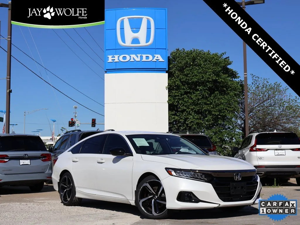 Used 2022 Honda Accord Sport SE with VIN 1HGCV1F49NA109848 for sale in Kansas City