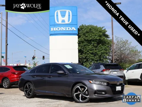 Gray 2018 Honda Accord Sedan Sport 2.0T for sale in Kansas City, MO