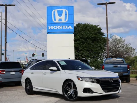 White 2021 Honda Accord Sedan Touring for sale in Kansas City, MO