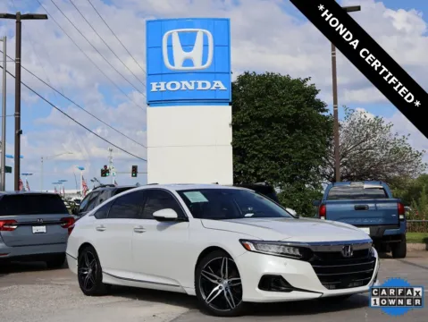 White 2021 Honda Accord Sedan Touring for sale in Kansas City, MO