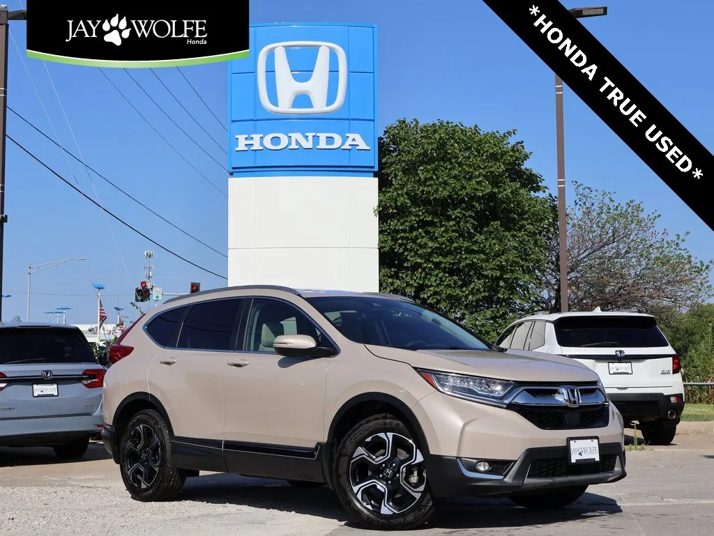 Beige 2017 Honda CR-V Touring for sale in Kansas City, MO