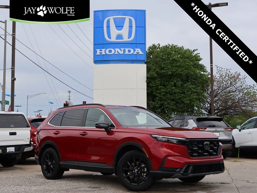 Used 2025 Honda CR-V Sport with VIN 7FARS6H58SE077793 for sale in Kansas City