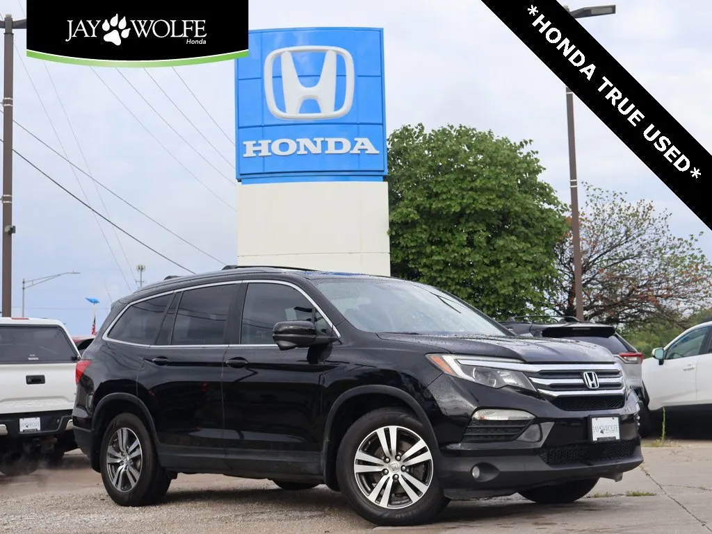 Black 2016 Honda Pilot EX-L for sale in Kansas City, MO