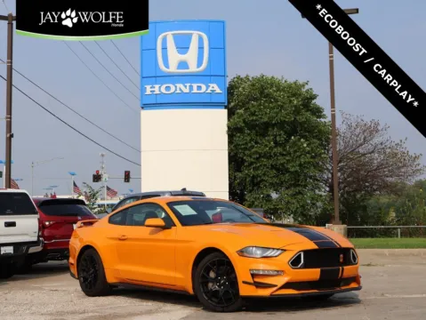 Orange 2019 Ford Mustang EcoBoost for sale in Kansas City, MO