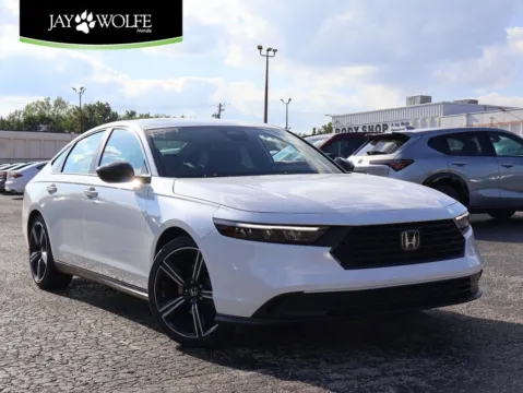 White 2025 Honda Accord Hybrid Sport for sale in Kansas City, MO