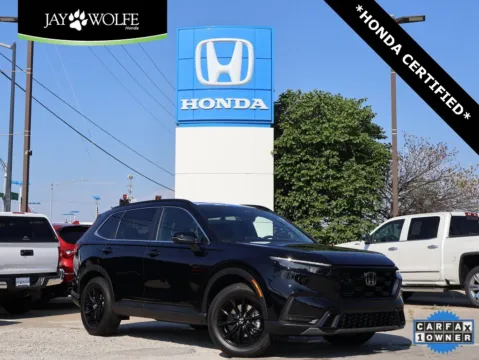 Black 2024 Honda CR-V Hybrid Sport-L for sale in Kansas City, MO