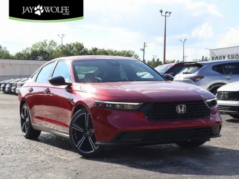 Red 2025 Honda Accord Hybrid Sport for sale in Kansas City, MO