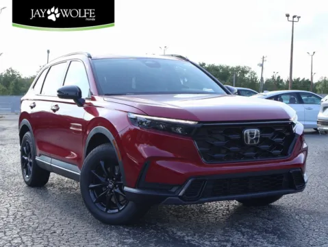 Red 2026 Honda CR-V Hybrid Sport for sale in Kansas City, MO