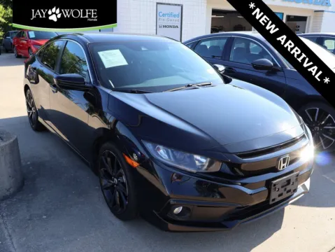 Black 2019 Honda Civic Sedan Sport for sale in Kansas City, MO