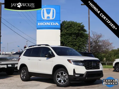 White 2023 Honda Passport TrailSport for sale in Kansas City, MO
