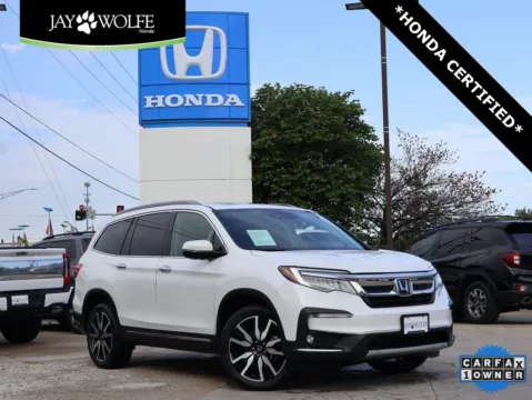 White 2022 Honda Pilot Touring 7-Passenger for sale in Kansas City, MO