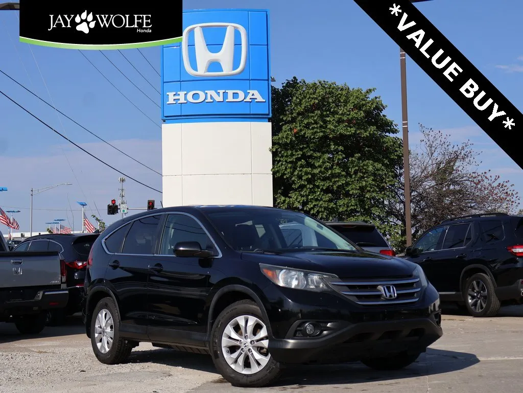 Used 2013 Honda CR-V EX with VIN 2HKRM4H58DH600082 for sale in Kansas City