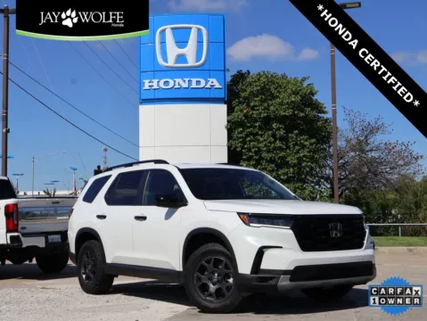White 2025 Honda Pilot TrailSport for sale in Kansas City, MO