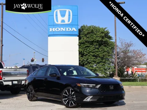 Black 2025 Honda Accord Hybrid Touring for sale in Kansas City, MO