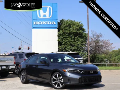 Gray 2025 Honda Civic Sedan Hybrid Sport for sale in Kansas City, MO