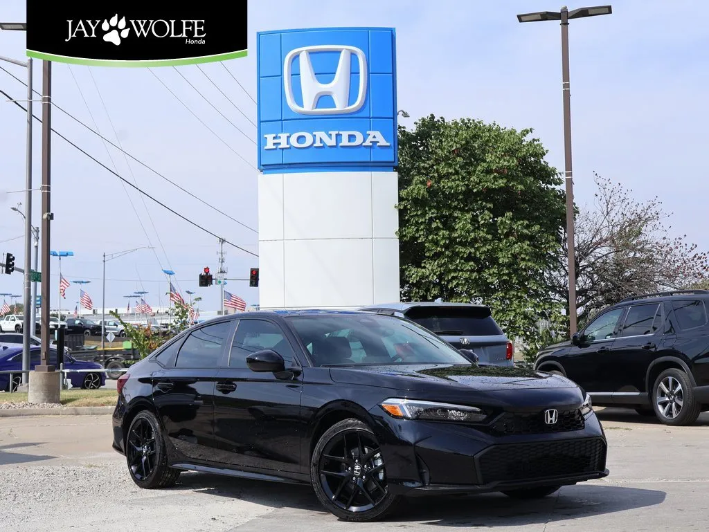 Black 2026 Honda Civic Sedan Hybrid Sport for sale in Kansas City, MO