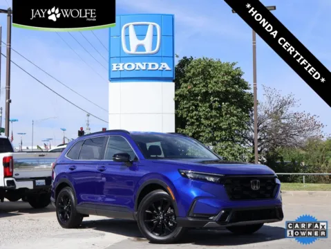 Blue 2024 Honda CR-V Hybrid Sport-L for sale in Kansas City, MO