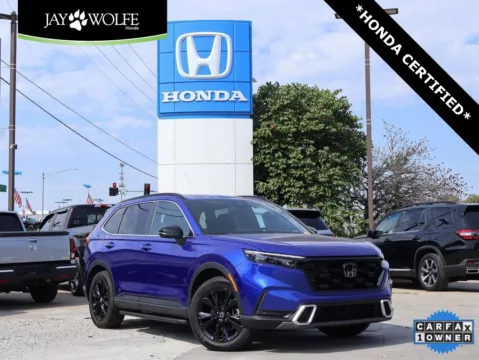 Blue 2023 Honda CR-V Hybrid Sport Touring for sale in Kansas City, MO