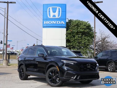 Black 2023 Honda CR-V Hybrid Sport Touring for sale in Kansas City, MO