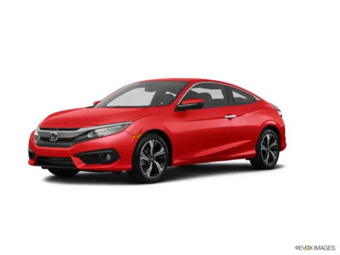Red 2017 Honda Civic Coupe Touring for sale in Kansas City, MO