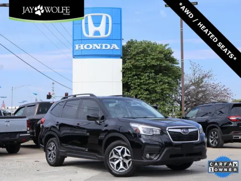 Black 2021 Subaru Forester Premium for sale in Kansas City, MO