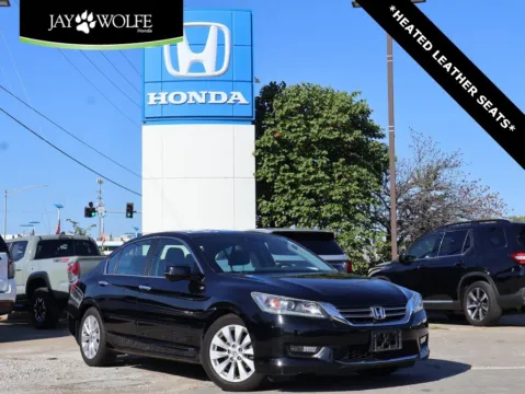 Black 2014 Honda Accord Sedan EX-L for sale in Kansas City, MO