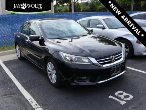 Black 2014 Honda Accord Sedan EX-L for sale in Kansas City, MO