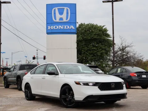 White 2025 Honda Accord Hybrid Sport-L for sale in Kansas City, MO
