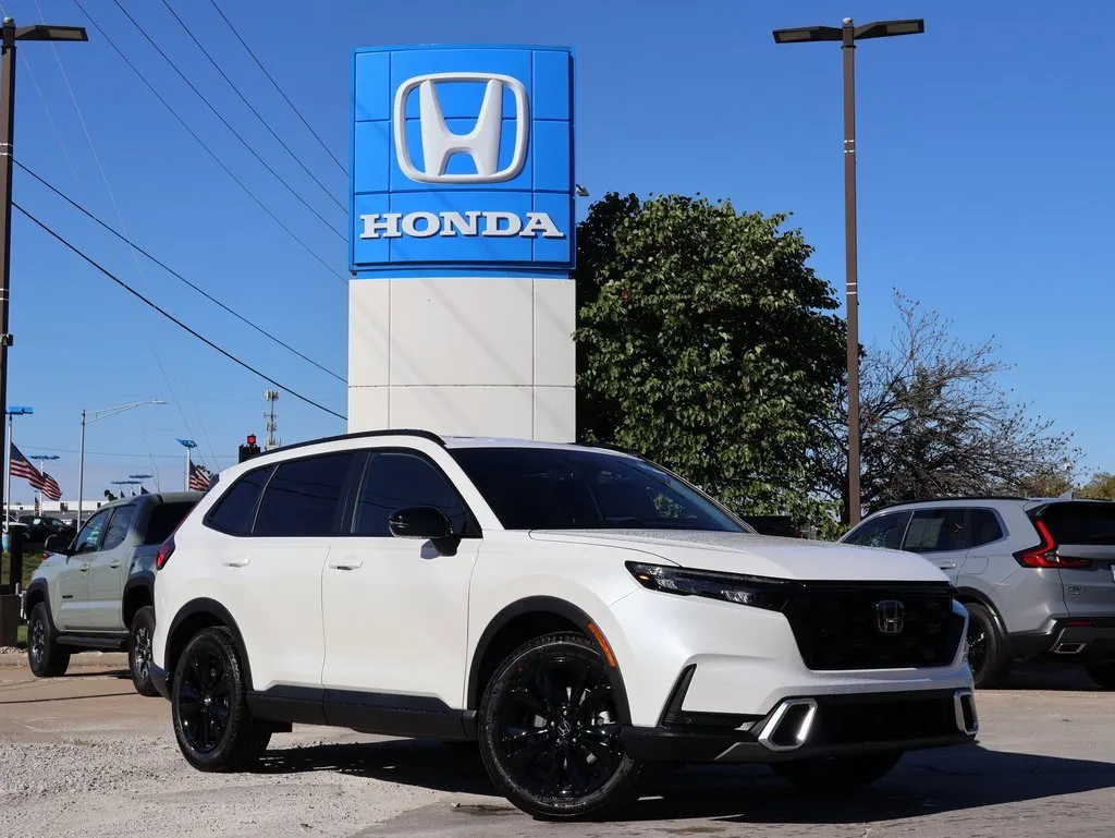 White 2026 Honda CR-V Hybrid Sport Touring for sale in Kansas City, MO