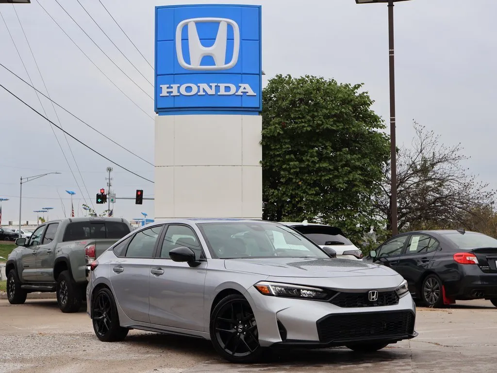 Silver 2025 Honda Civic Hatchback Sport for sale in Kansas City, MO