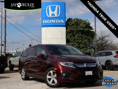 Red 2018 Honda Odyssey EX-L for sale in Kansas City, MO