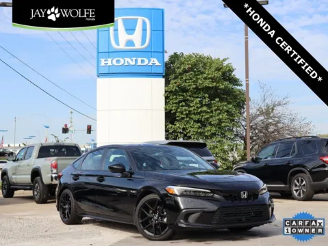 Black 2022 Honda Civic Hatchback Sport for sale in Kansas City, MO