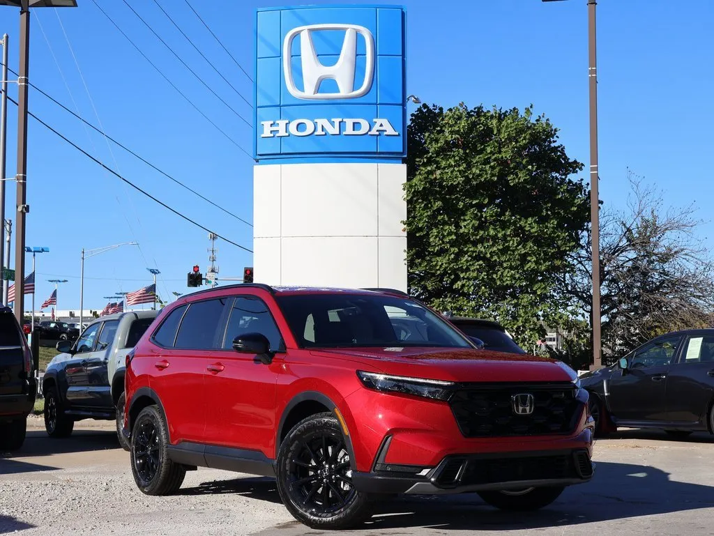 Red 2026 Honda CR-V Hybrid Sport-L for sale in Kansas City, MO