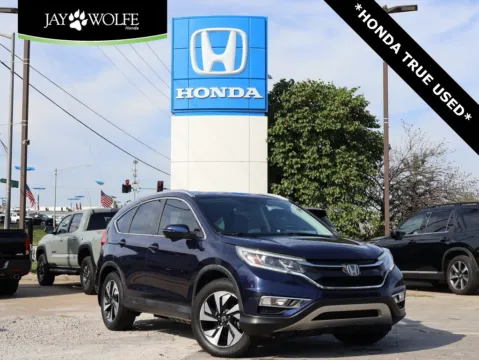 Black 2016 Honda CR-V Touring for sale in Kansas City, MO