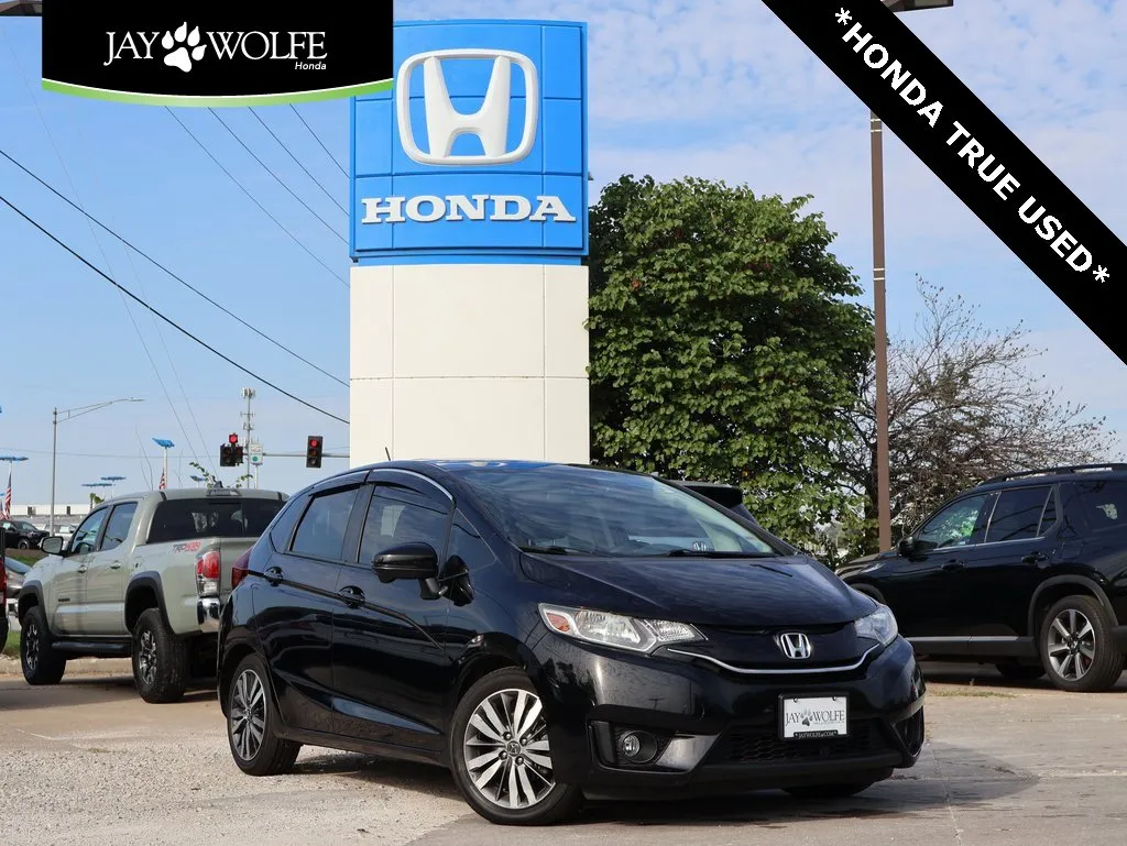 Black 2016 Honda Fit EX for sale in Kansas City, MO