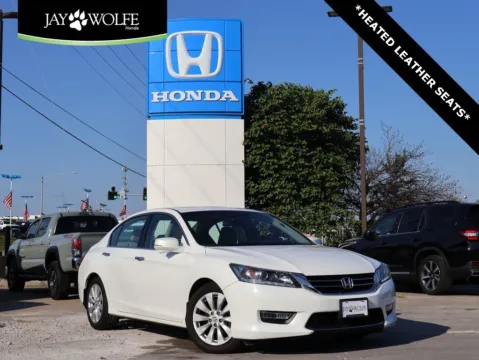 White 2013 Honda Accord Sdn EX-L for sale in Kansas City, MO