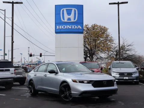 Silver 2025 Honda Accord Hybrid Sport-L for sale in Kansas City, MO