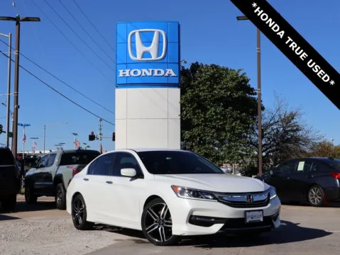 White 2017 Honda Accord Sedan Sport SE for sale in Kansas City, MO