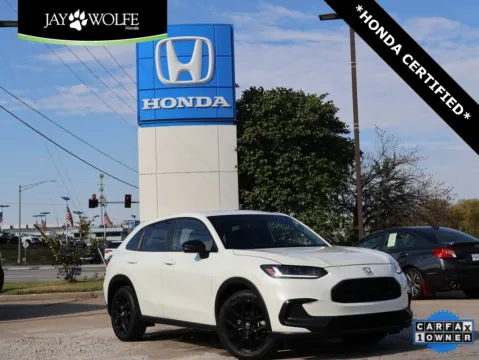 White 2023 Honda HR-V Sport for sale in Kansas City, MO