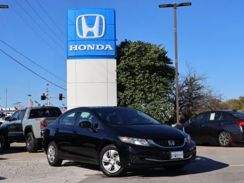 Black 2015 Honda Civic Sedan LX for sale in Kansas City, MO