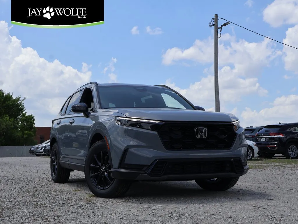 Gray 2026 Honda CR-V Hybrid Sport-L for sale in Kansas City, MO