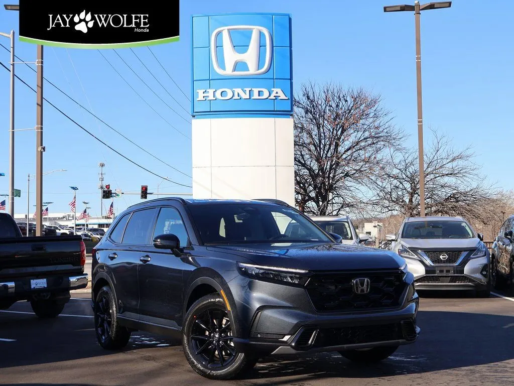 Black 2026 Honda CR-V Hybrid Sport-L for sale in Kansas City, MO