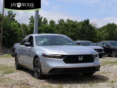 Silver 2025 Honda Accord Hybrid Sport for sale in Kansas City, MO