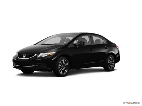 Black 2013 Honda Civic Sdn EX for sale in Kansas City, MO