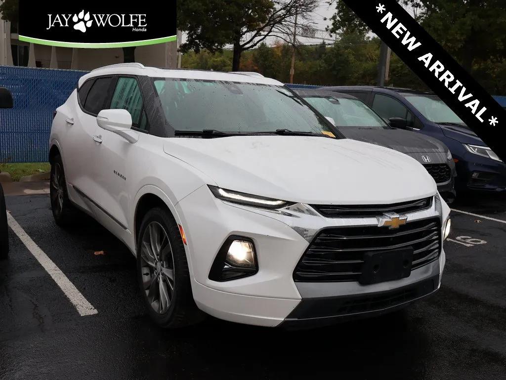 Used 2020 Chevrolet Blazer Premier with VIN 3GNKBLRSXLS669695 for sale in Kansas City