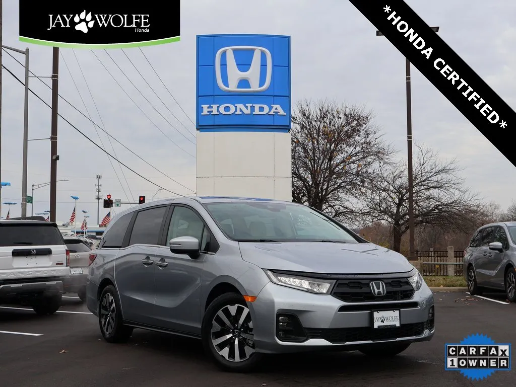 Used 2025 Honda Odyssey EX-L with VIN 5FNRL6H68SB076791 for sale in Kansas City